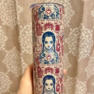 Wednesday Addams Tumbler Cup 20 oz/Wednesday Tumbler Cup